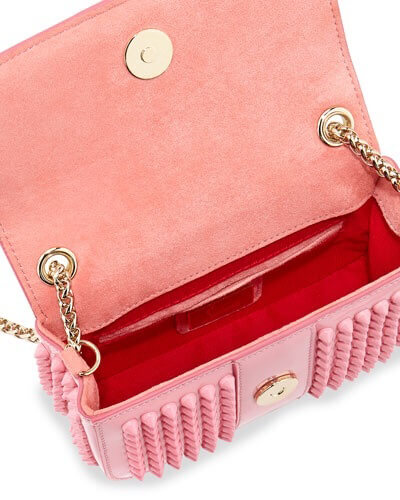 可愛い！クリスチャン ルブタンコピー Christian Louboutin　2015年春夏新作 Sweet Charity Small Spiked cross Body Bag☆ 1155107P077